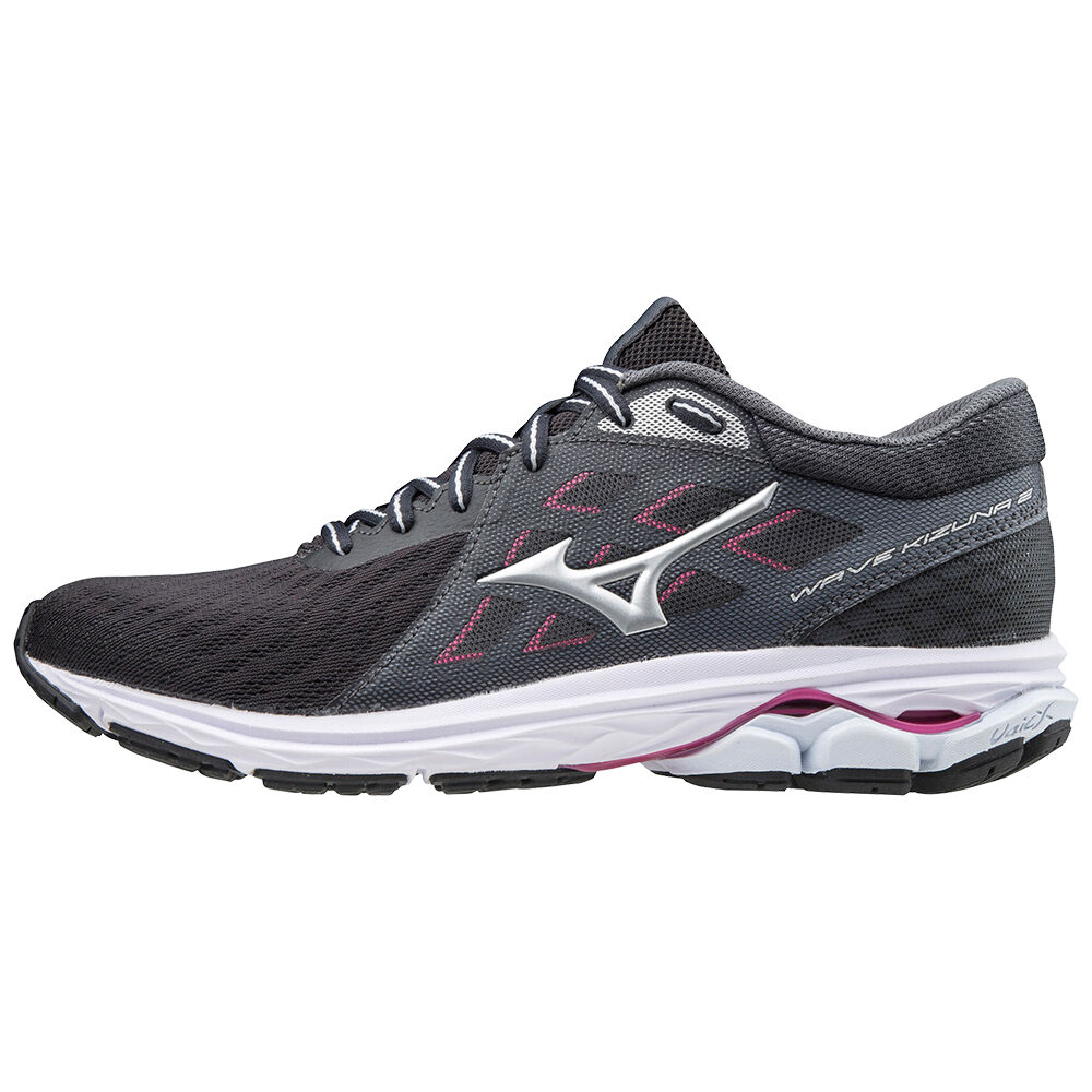 Zapatillas Running Mizuno Wave Kizuna 2 Mujer Gris/Plateadas Ofertas NKFM-62759